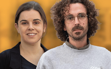 Ponente Jonathan García e Inés Bra