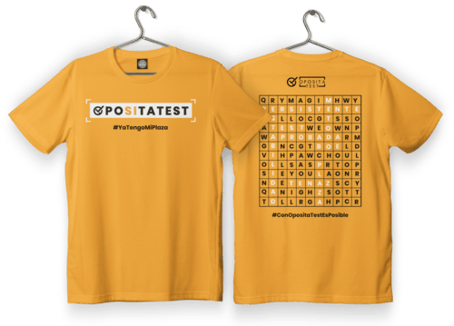 Camiseta exclusiva de OpositaTest